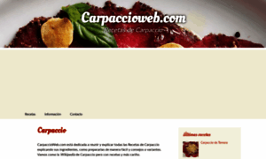 Carpaccioweb.com thumbnail