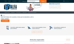 Carpetasalfa.com.mx thumbnail