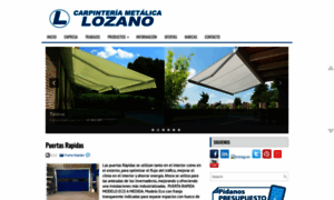 Carpinteriametalicalozano.com thumbnail