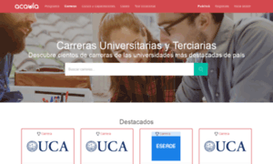 Carreras.acaula.com.ar thumbnail