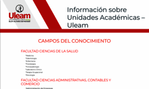 Carreras.uleam.edu.ec thumbnail