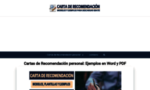 Cartaderecomendacion.mx thumbnail