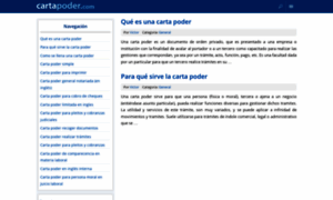 Cartapoder.org thumbnail