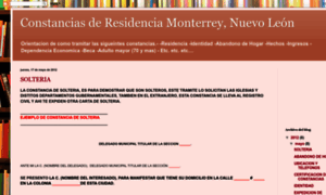 Cartasderesidencia.blogspot.mx thumbnail