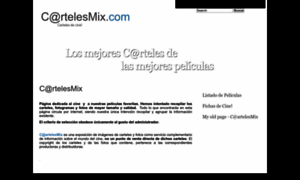 Cartelesmix.es thumbnail