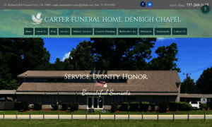 Carterfuneralhomes.businesshomepage.info thumbnail