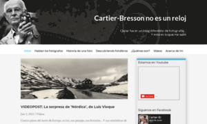 Cartierbressonnoesunreloj.com thumbnail