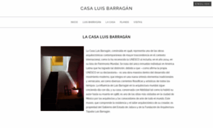 Casaluisbarragan.org thumbnail