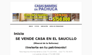 Casasbaratasenpachuca.com thumbnail