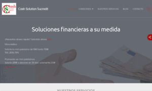 Cashsolutionsucredit.es thumbnail