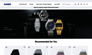 Casio.com thumbnail