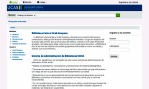 Catalogo-gy.ucab.edu.ve thumbnail