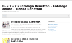 Catalogobenetton.com thumbnail