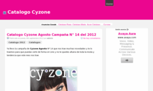 Catalogocyzone.net thumbnail