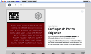 Catalogodepartes.online thumbnail