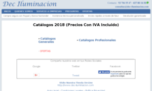 Catalogosiluminacion.es thumbnail