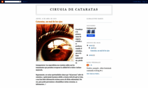 Cataratasenelinstitutozaldivar.blogspot.com thumbnail