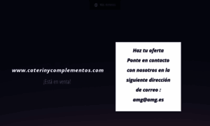 Caterinycomplementos.com thumbnail