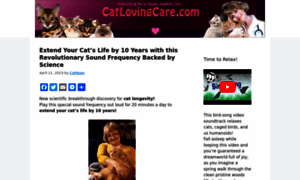 Catlovingcare.com thumbnail