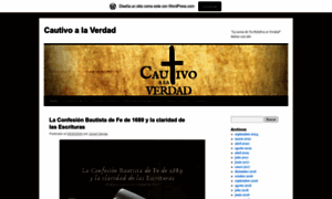 Cautivoalaverdad.wordpress.com thumbnail
