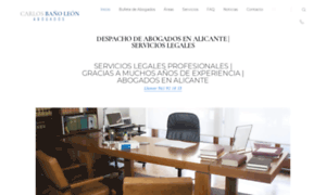 Cbleon-abogados.com thumbnail