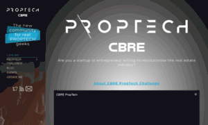 Cbreproptechchallenge.com thumbnail