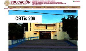 Cbtis206.edu.mx thumbnail