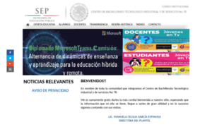 Cbtis78.edu.mx thumbnail