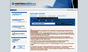 Ccca-btp.e-marchespublics.com thumbnail