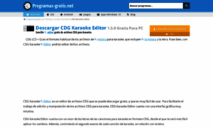 Cdg-karaoke-editor.programas-gratis.net thumbnail