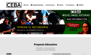 Cebamiguelangelasturias.edu.pe thumbnail