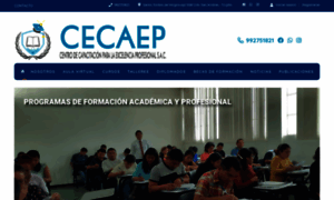 Cecaep.edu.pe thumbnail