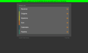 Celgenics.com thumbnail