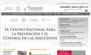 Cenadic.salud.gob.mx thumbnail