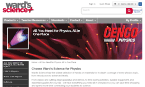 Cencophysics.com thumbnail