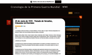 Centenarioprimeraguerramundial.wordpress.com thumbnail