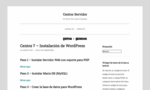 Centosservidor.wordpress.com thumbnail