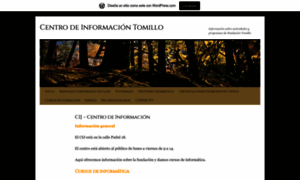 Centrodeinformaciontomillo.wordpress.com thumbnail