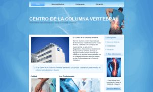 Centrodelacolumnavertebral.com.bo thumbnail