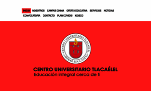 Centrouniversitariotlacaelel.com.mx thumbnail