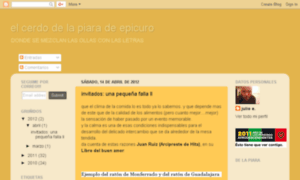 Cerdodelapiara.blogspot.com thumbnail