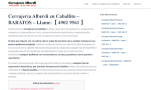 Cerrajeriaalberdi.com.ar thumbnail