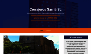 Cerrajeriasarria.com.es thumbnail