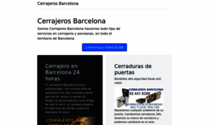 Cerrajeros-barcelona.com thumbnail