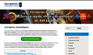 Cerrajeros-guadalajara.com thumbnail