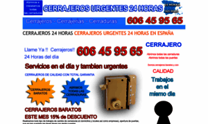 Cerrajeros24horas.tv thumbnail