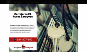 Cerrajeros24horaszaragoza.es thumbnail