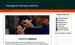 Cerrajeros24hterrassa.es thumbnail