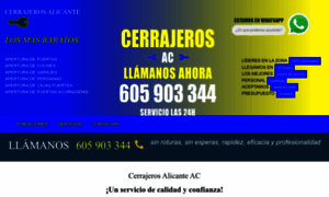 Cerrajerosalicanteac.com thumbnail