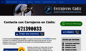 Cerrajeroscadiz24.com thumbnail